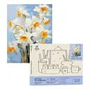 Набір для розпису по номерах "Білі нарциси" 40*50 см, IDEA2-GX47109, ТМ "99IDEAS"