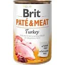 Влажный корм для собак Brit Pate & Meat Turkey с индейкой 400 г