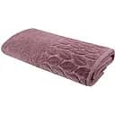 Рушник махровий Soho Leaves Purple бавовна 70х140 см (70*140 Leaves Purp)