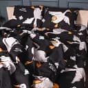 Комплект постельного белья MirSon Бязь 17-0692 Welcome Back 143x210 см черный (2200010454826)