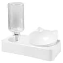 Миска для тварин Semi Animal Bowl з автоматичною напувалкою білий 500 мл