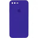 Чехол Silicone Case Square Full Camera Protective AA для Apple iPhone 7 plus/8 plus 5.5 Фиолетовый/Ultra Violet