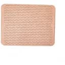 Килимок для сушки посуду Yiwu HP-42-9BE силіконовий 40х30 см бежевий