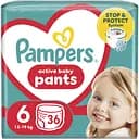 Підгузки-трусики Pampers Active Baby Pants Розмір 6 (13-19 кг) 36 шт. 