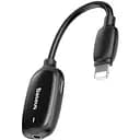 Адаптер Baseus 3 in 1 Lightning Male to Dual Lightning+3.5 мм AUX Female L51