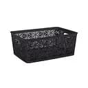 Кошик Violet House №4 Ажур Coffee, поліпропілен, 14 л (0504 №4 Ажур COF б/кр. 14 л)