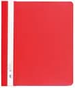 Скоросшиватель пластиковый, А5, PP, красный, 12 шт.