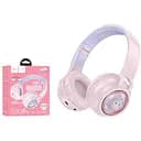 Bluetooth-гарнитура Stereo Hoco W50 розовые