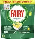 Таблетки для посудомоечной машины Fairy Original Все-в-Одном Лимон, 84 шт.
