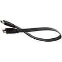 Шнур Hdmi плоский кабель gold чорний 2 м