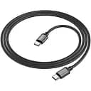 Кабель Borofone BX87 Sharp 60W charging data cable for Type-C to Type-C чорний
