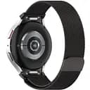 Ремешок для Samsung Galaxy Watch 5 Pro 45mm - черный ширина крепления 20мм металлический Watchbands Milanese Button (W42-6WB47561715)