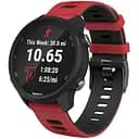 Браслет Rage для Samsung Galaxy Watch Active 2 44mm - чорно-червоний ширина кріплення 20мм силікон Watchbands (W37-9WB93421408)