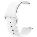 Силіконовий ремінець BeCover для Amazfit Stratos (22 mm)/ Stratos 2/2S/3 /Amazfit GTR 2/Amazfit GTR 47mm/Amazfit GTR Lite 47mm/Amazfit Nexo/Amazfit Pace/Amazfit GTR 3 Pro/Amazfit GTR 4 White (706377)