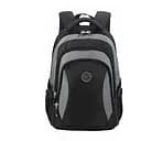 Универсальный городской рюкзак Justpack с ортопедической спинкой 26х42х18 см серый (8853)