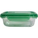 Харчовий контейнер Vittora скляний з пластиковою кришкою з куточком 1500 мл (135481)