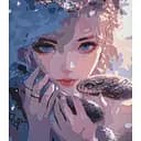 Набір для розпису по номерах Магія і небезпека, Strateg, 40x50 см, VA-4625