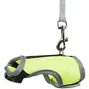 Шлея з повідцем Trixie для щура м'яка 12-18 см сіро-салатова