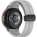 Браслет Cls-black для Samsung Galaxy Watch 7 - серый ширина крепления 20мм силикон Watchbands (W48-3WB57194620)