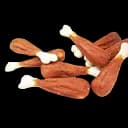 Ласощі для собак Селянські Смаколики, кальцієва кісточка з куркою, 500 г (LSC-32)