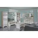 Модульна стінка для вітальні ВМК (БРВ) Кентукі N77796 Білий альпійський (BRW-1759)