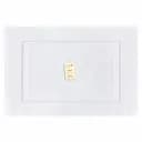 Рушники для ніг Lovely Svi – бавовна / махра - 50 x 80 см – Білий (22402487)