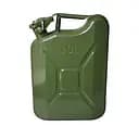 Каністра металева для пального герметична з важільним замком 10 л (10l)