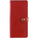 Кожаный чехол-книжка Getman Gallant (PU) для Samsung Galaxy S24 Ultra Красный