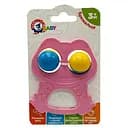 Детская погремушка "Лягушка" 9338TXK-2 розовый