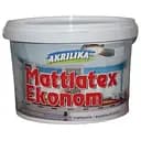 Водоэмульсионная краска Akrilika Mattlatex Econom для внутренних работ 4.2 кг белая