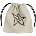 Мішечок для кубиків Q-Workshop Call of Cthulhu Beige & black Dice Bag (BCTH101)