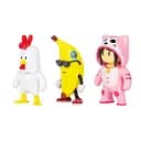 Набір колекційних фігурок Stumble Guys Курча, Банан, Мяумер 3 шт. х 6 см (SG2020-6)