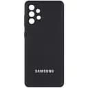 Чохол Silicone Cover Full Camera AA для Samsung Galaxy A32 4G Чорний / Black, Full camera