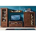 Модульна стінка для вітальні ВМК (БРВ) Герман Дуб стерлінг (BRW-1888)