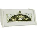 Хлібниця дерев'яна Mazhura Бузок 40.5x27.5x18.5 см біла (mz508568)