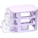 Органайзер настольный Bambi WXS-3 на 3 отделения фиолетовый