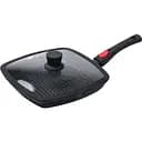 Сковорода-гриль Haus Roland алюминиевая 1,5 л с крышкой Yiwu HP33545