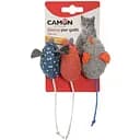 Іграшка для котів Camon Миша з котячою м'ятою 6 см 3 шт.