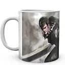 Кружка GeekLand Berserk Берсерк Гаст дым anime B 02.13 330 мл белая
