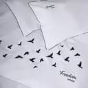 Комплект постільної білизни MirSon Ranforce Elite 11-2107 White "Freedom" 160 х 220 см