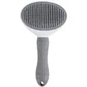 Щітка-пуходерка Semi для котів та собак 19x10 см Grey