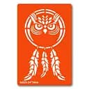 Трафарет для біо-тату Ловець снів tx025-24*34см, розмір 24 х 34см