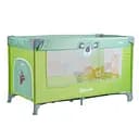 Манеж Toti T-04011 з системою швидкого складання, москітною сіткою і колесами для легкого переміщення зелений