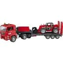 Ігровий набір Bruder Тягач MAN TGA з причепом та телескопічний навантажувач Manitou MLT 633 1:16 (02774)