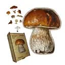 Деревянный пазл Боровик, А3, Картонная коробка 200 элементов.