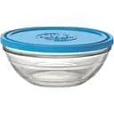 Контейнер Duralex круглий Lys з синьою кришкою 2.4 л 23 см (9068AM06)