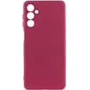 Чохол Silicone Cover Lakshmi Full Camera (A) для Samsung Galaxy M34 5G Бордовий / Marsala