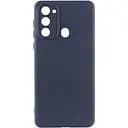 Чохол Silicone Cover Lakshmi Full Camera (A) для Tecno Spark Go 2022 (KG5m) Синій / Midnight Blue