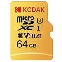 Карта пам'яті Kodak microSD UHS-I V30 A1 64Gb Class 10 (6944903840834)