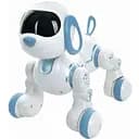 Игрушка-собака 6601 с музыкой, светом, звуками и сенсором белая